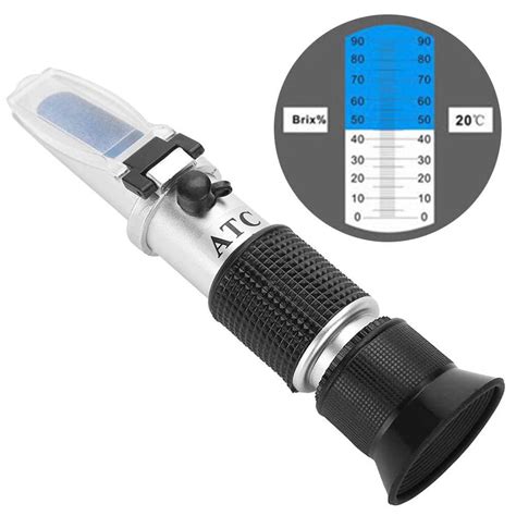 a refractometer measures:|what does brix refractometer measure.